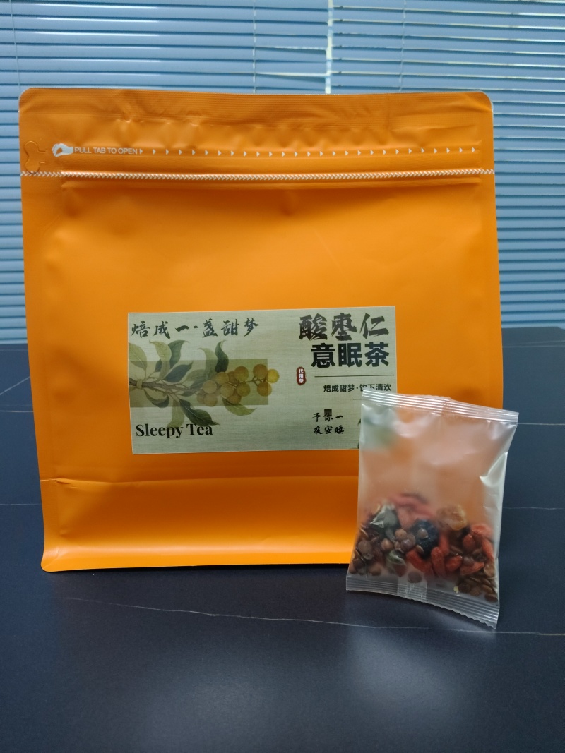 酸枣仁意眠茶酸枣仁枸杞是桑椹桂圆重瓣红玫瑰