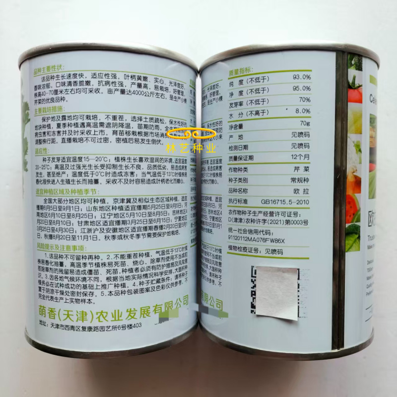 欧拉小香芹种子实心叶柄黄嫩光泽度好味清香脆嫩抗病强产量高