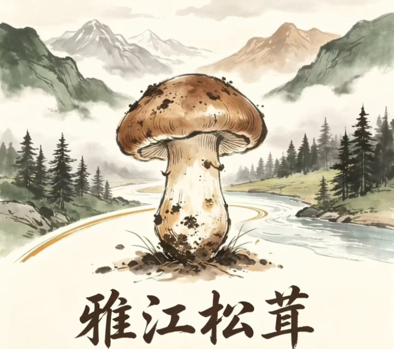 雅江松茸