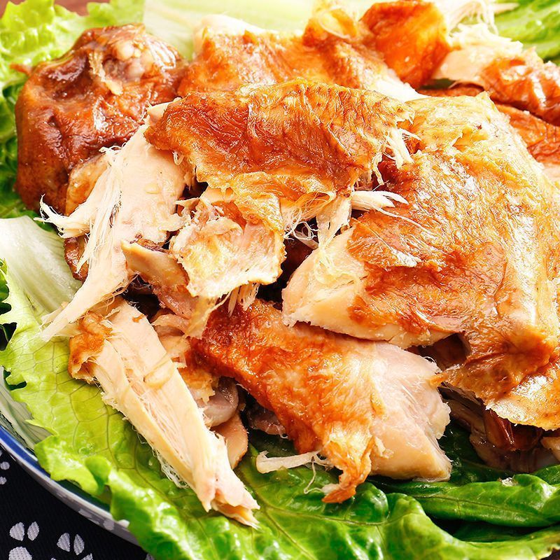 正宗山东特产扒鸡五香脱骨扒鸡烧鸡熟食卤味真空零食