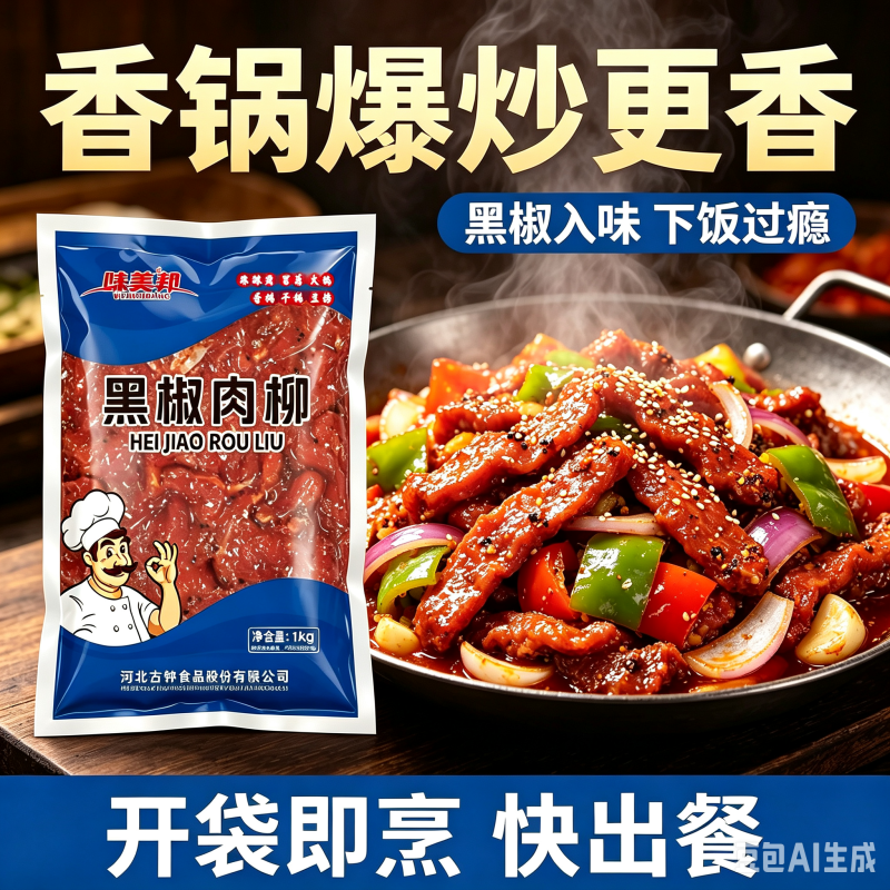 味美邦[黑椒肉柳]
