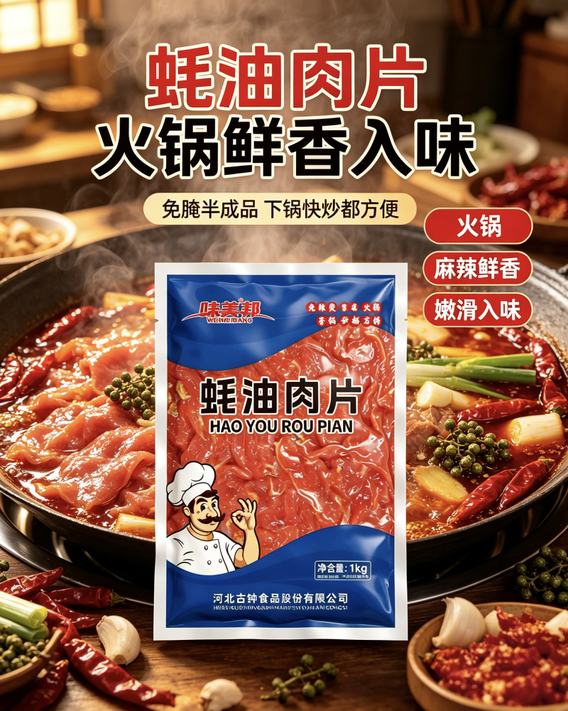 味美邦【耗油肉片】