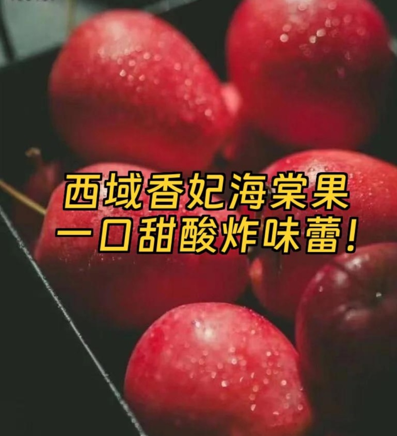 新疆，阿克苏，西域香妃海棠，鸡心果。