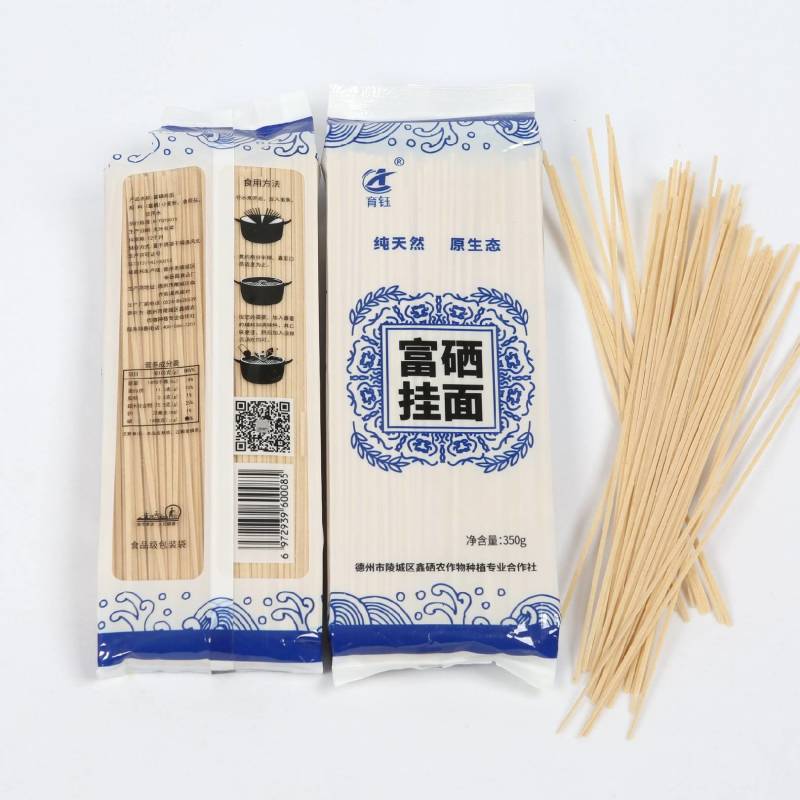 富硒原生态挂面，麦香味浓有嚼劲