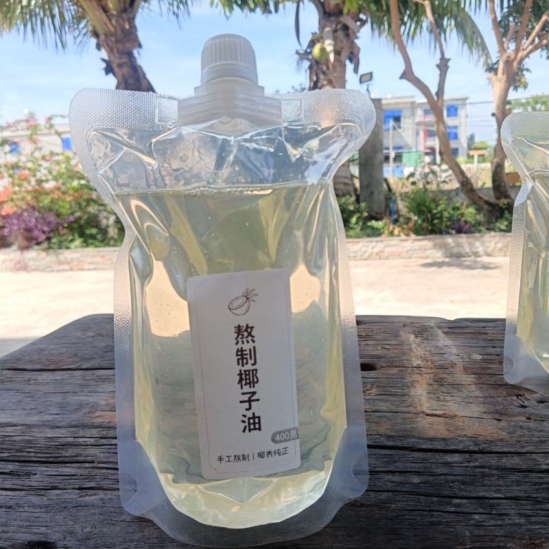 海南熬制椰子油手工皂基础油