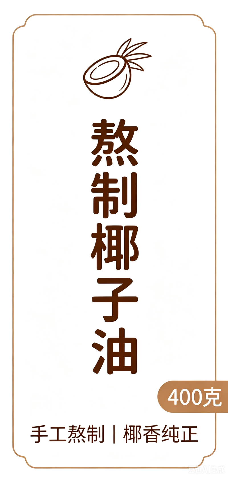 海南熬制椰子油手工皂基础油