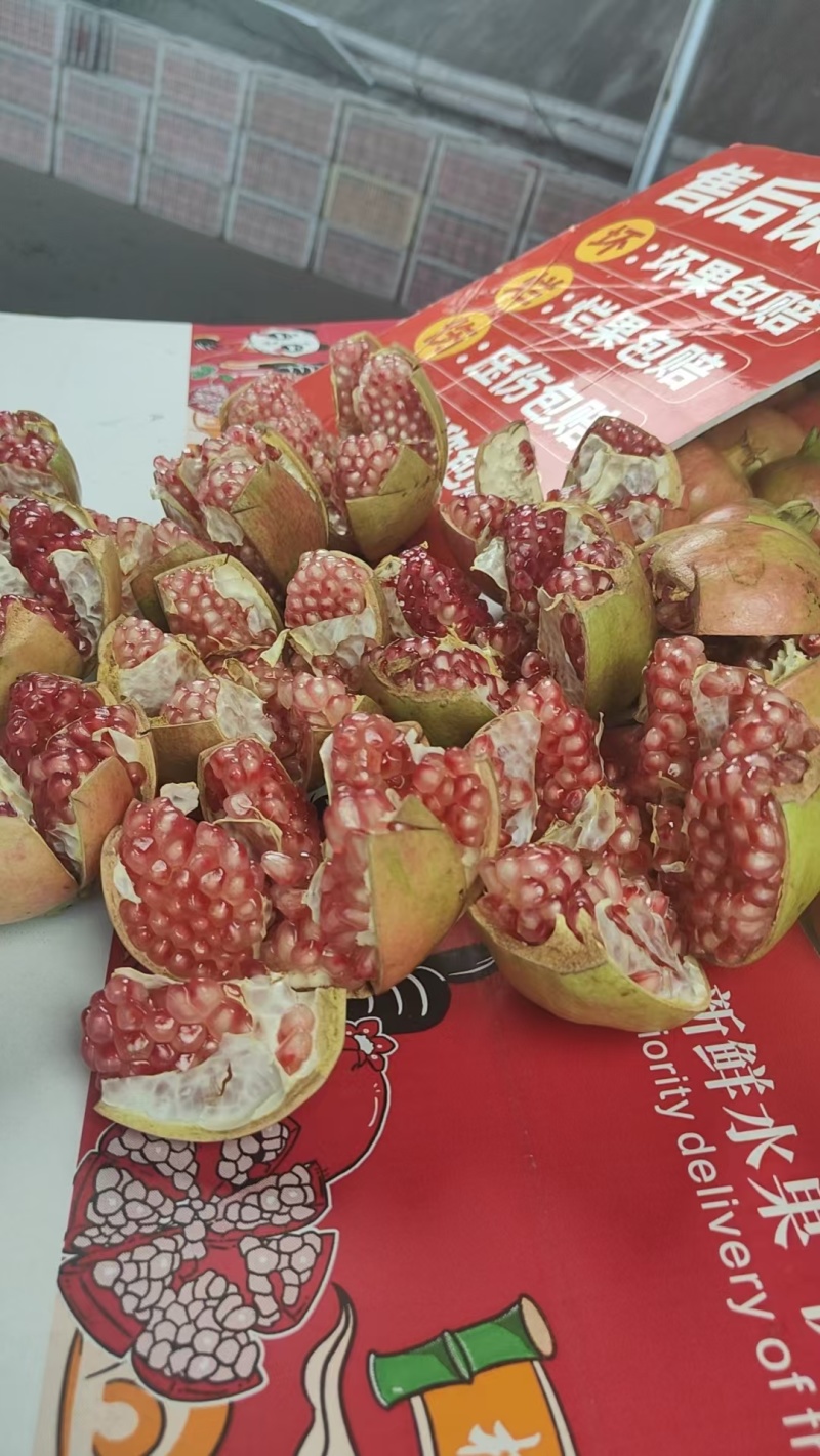大凉山会理突尼斯软籽石榴