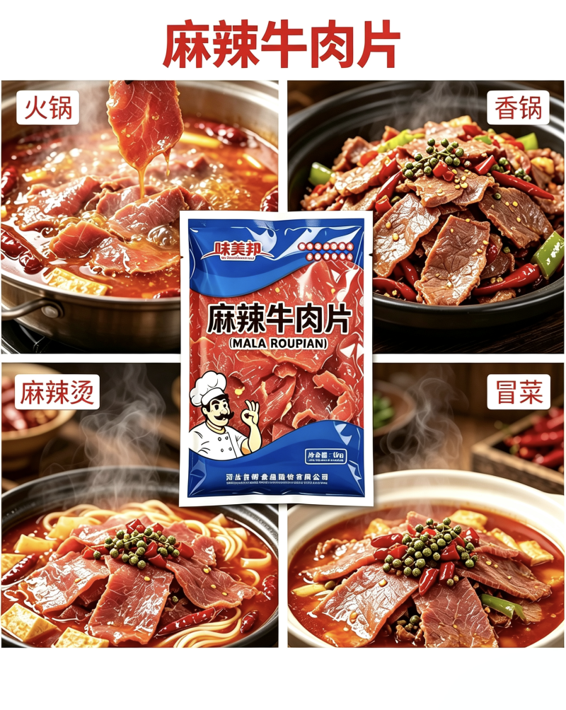味美邦【麻辣牛肉片】