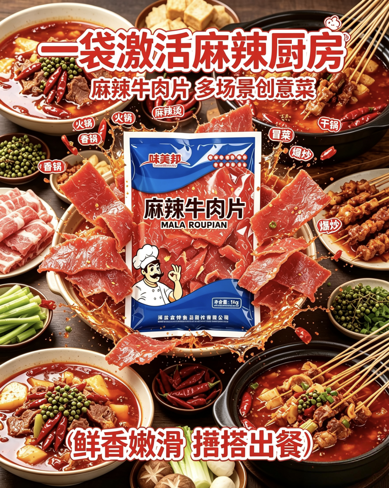 味美邦【麻辣牛肉片】