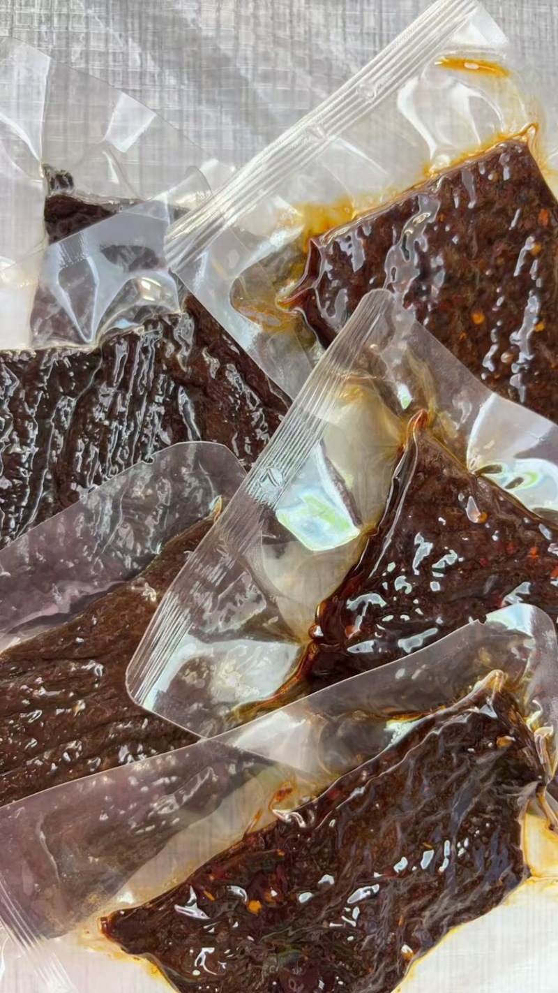 正宗内蒙古干片装牛肉干原味麻辣多种口味