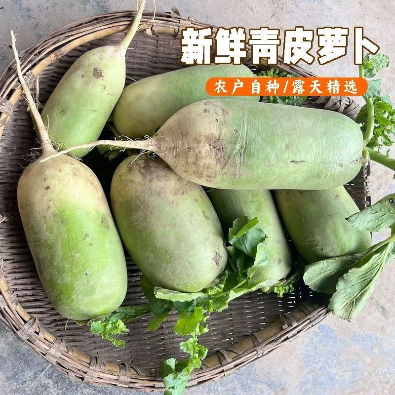 青萝卜，白萝卜