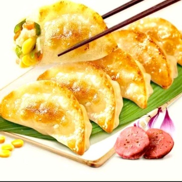 安井玉米蒸煎饺