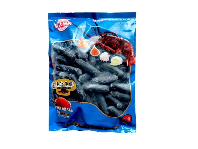 华人渔夫墨鱼汁肠1kg