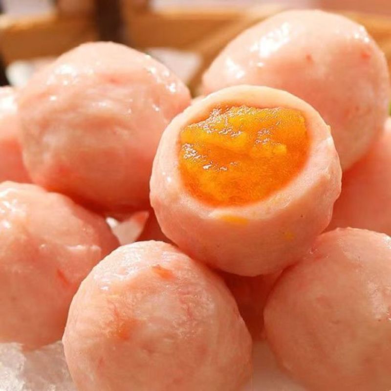 玖嘉久海鸭蛋虾丸1kg