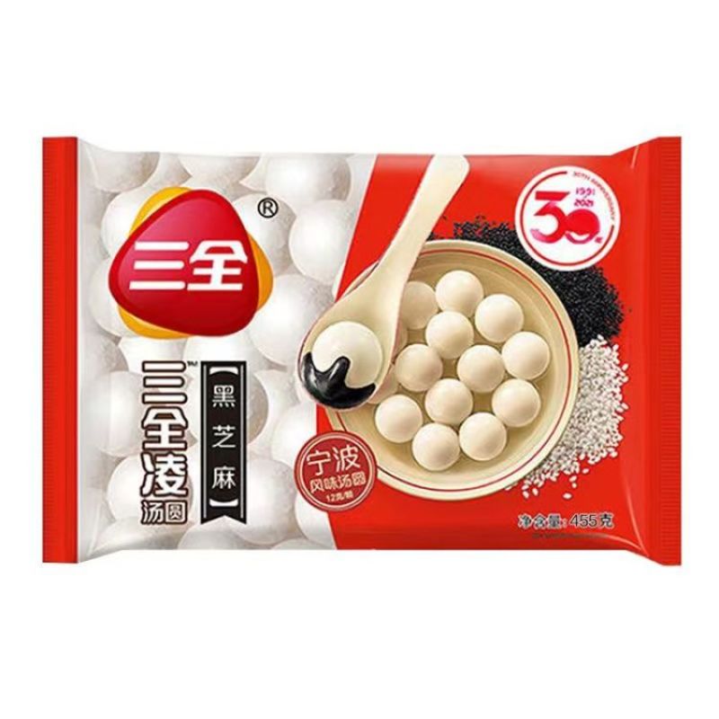 三全黑芝麻汤圆455g