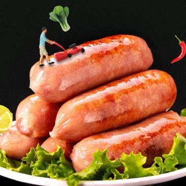 【肠类】鑫泓泽原味甄品肉肠50g