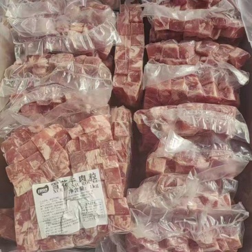 雪花牛肉粒