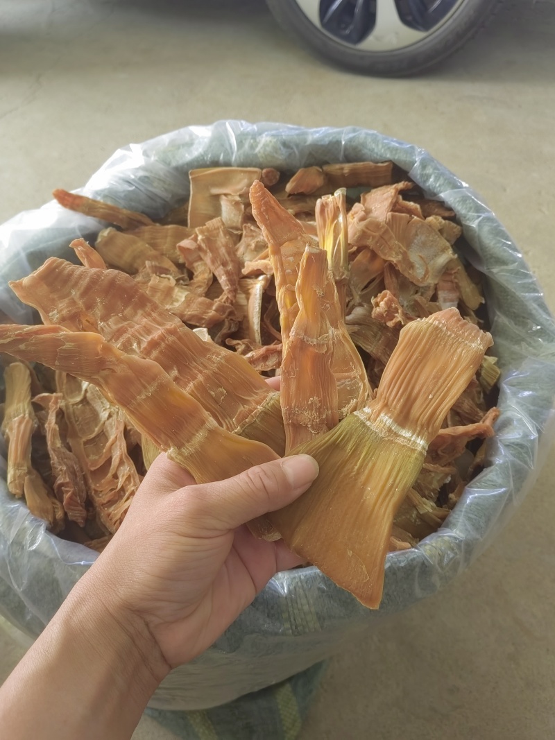 麻竹筒笋干片，笋干片