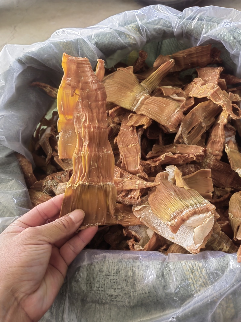 麻竹筒笋干片，笋干片