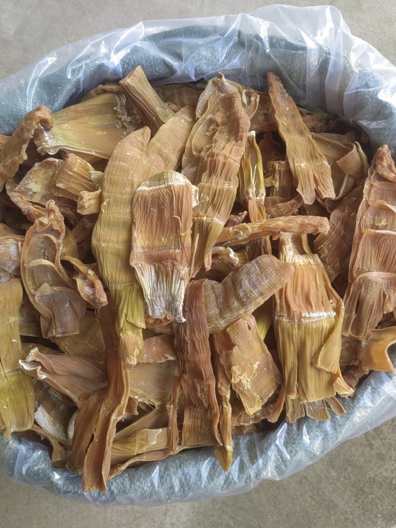 麻竹筒笋干片，笋干片