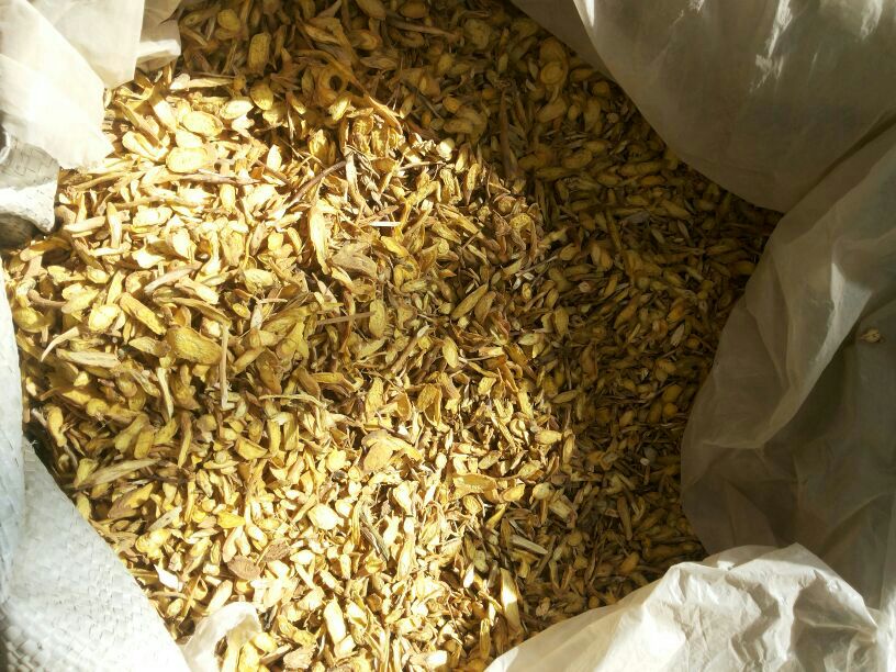 黄芩饮片成品包装示意图