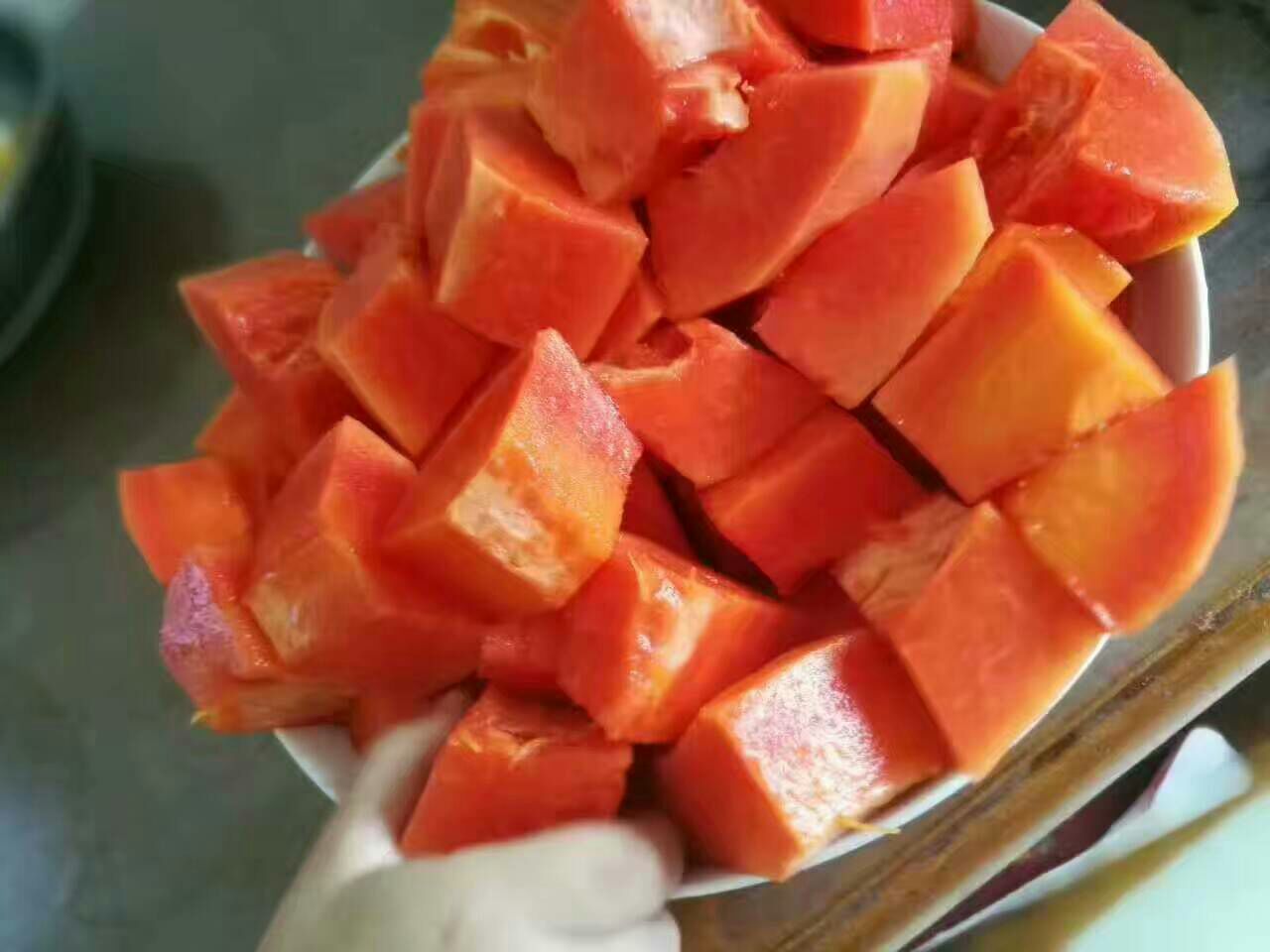 木瓜营养价值展示图