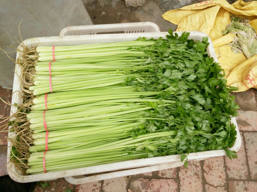 菠菜芹菜豆腐汤成品图