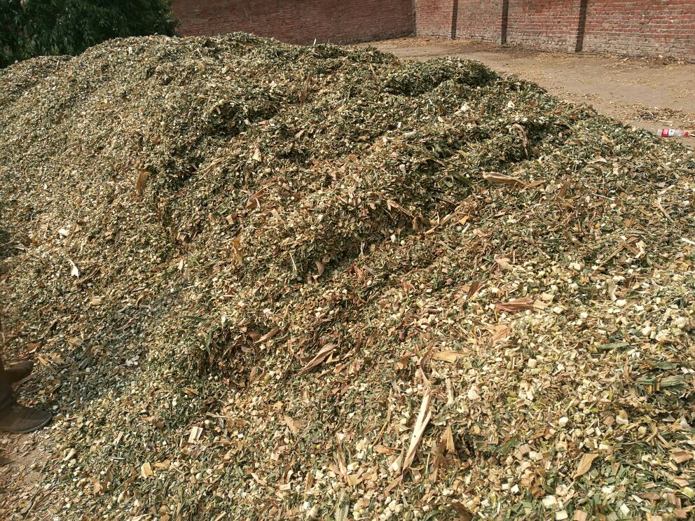 大豆秸秆粉碎还田示意图