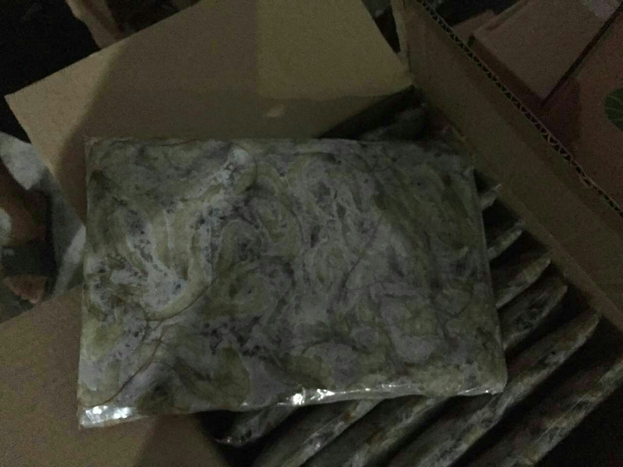 展示南美白对虾幼苗在运输前的包装过程,技术人员正在进行氧气充装和温度控制,确保运输安全 南美白对虾幼苗运输包装现场