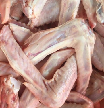 鸭二节翅新鲜现杀去毛