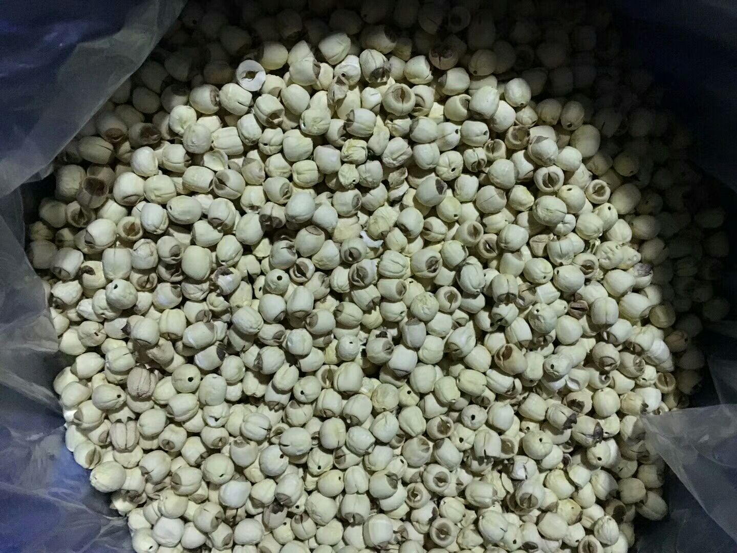 白莲子粥熬煮过程示意图