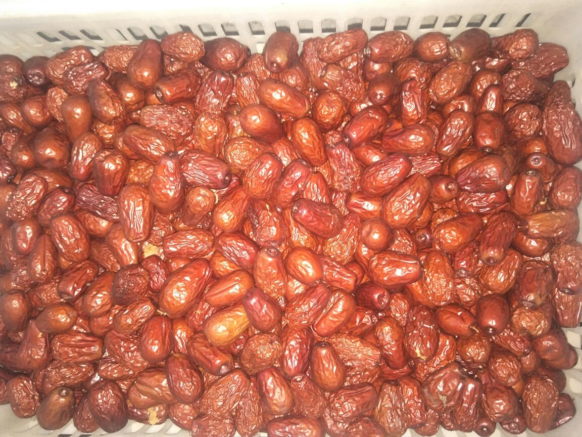 展示新鲜皮皮枣的外观,红润饱满,果皮薄脆,适合用于多种烹饪方式 皮皮枣实物展示图