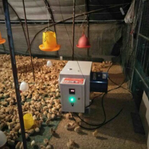 育雏电加热暖风机养殖加温设备大棚取暖器