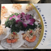 半壳粉丝扇贝蒜蓉扇贝海鲜虾夷扇贝半壳大扇贝烧烤海鲜