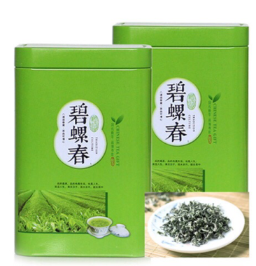 碧螺春罐装二罐500克包装随便发产地直价