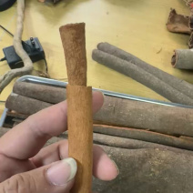烟仔桂也可称肉桂，无苦味，入口甜后辛辣。