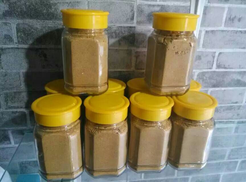 纯姜粉与普通生姜粉包装对比