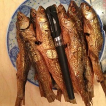 鱼干烤鱼干