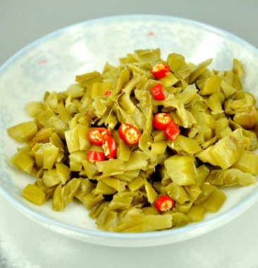 酸芋荷,微酸,脆,颜色金黄