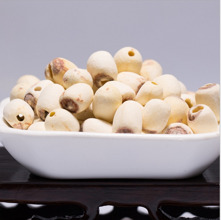 莲子炖猪心成品图