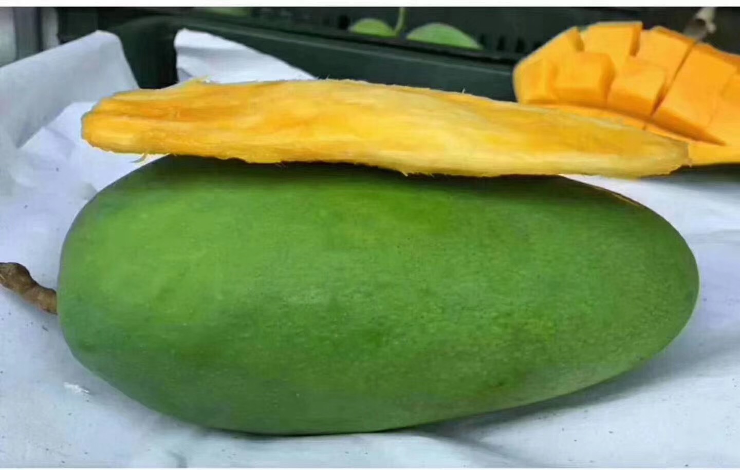 成熟的大青芒特写