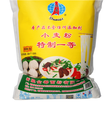 新疆帅奇牌面粉奇台小麦面粉25kg拉条子粉馒头饺子粉50