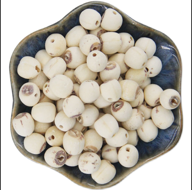 莲子芡实山药原材料图