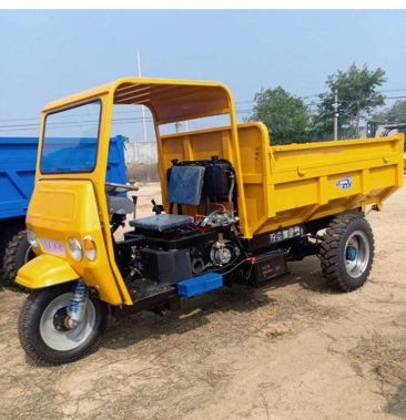 砂浆运输柴油三轮车农用三马子工地拉砖拉沙三轮车
