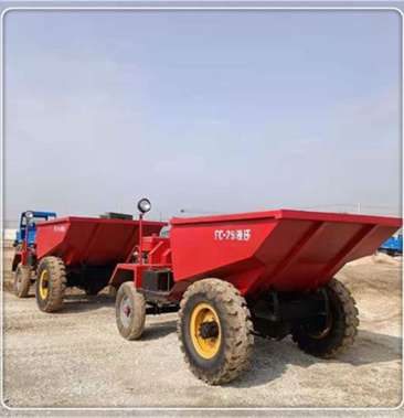 山西2吨农用自卸车工地自卸翻斗车拉沙前卸式翻斗车