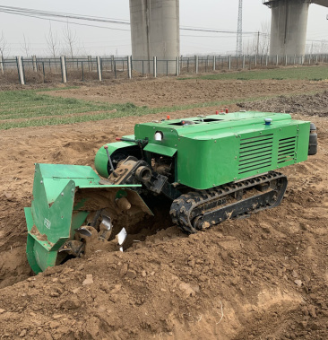 成都山地果园履带式旋耕机 自走式果树开沟施肥 履带式田园