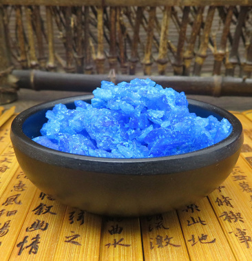 胆矾500g克包邮石胆蓝矾毕石君石翠胆矾黑石铜勒基石石