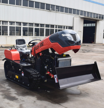 低矮型水旱两用旋耕机 50马力履带旋耕机 三点悬挂耕地机