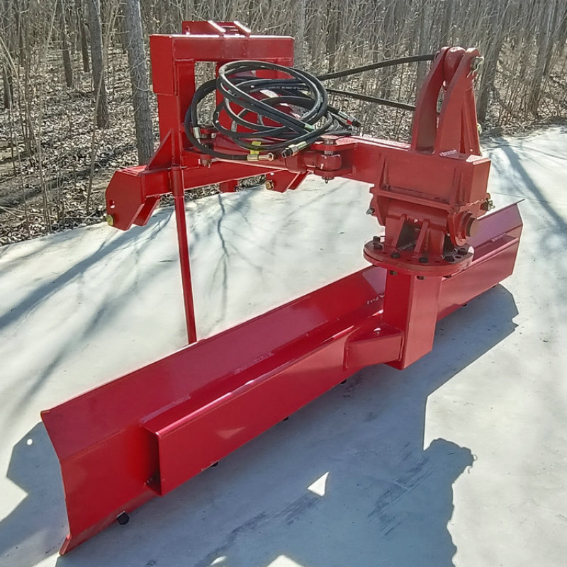 家用拖拉机悬挂式液压平地机 小型农田刮地机 刮板整平机