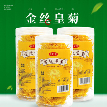 菊花茶施瓦茨金丝黄菊40朵/罐